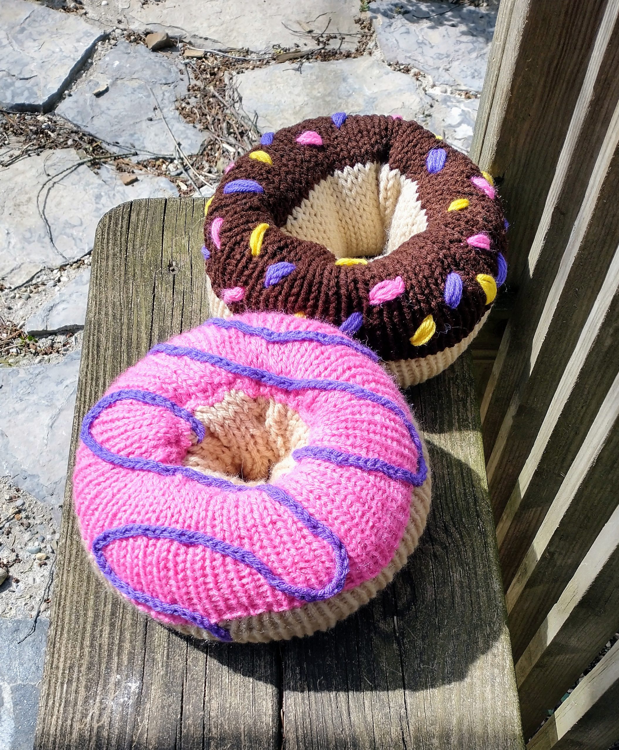 Knitting Machine Doughnut